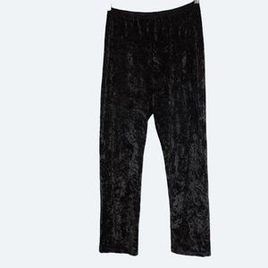 COPY - Giani Feroti lady line black velvet pants size S